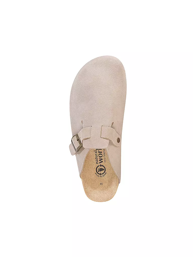 NATURAL WORLD | Pantolette HERA | creme