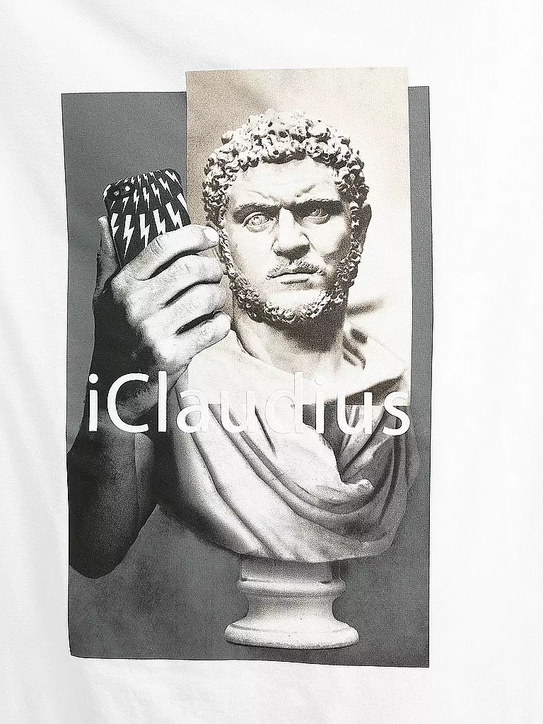 NEIL BARRETT | T-Shirt "iClaudius" | weiß