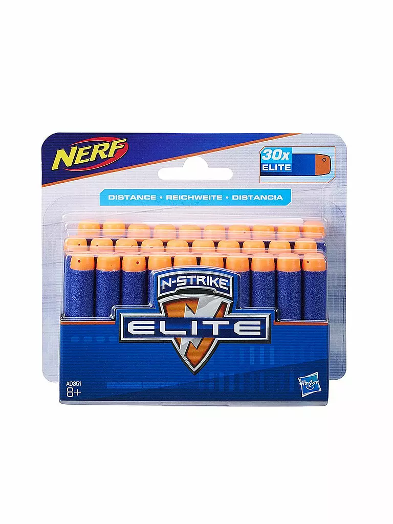 NERF | N-Strike Elite Dart Nachfüllpack 30er | transparent