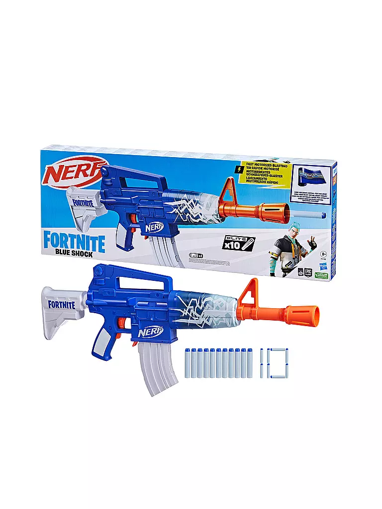 NERF | Nerf Fortnite Blue Shock | keine Farbe