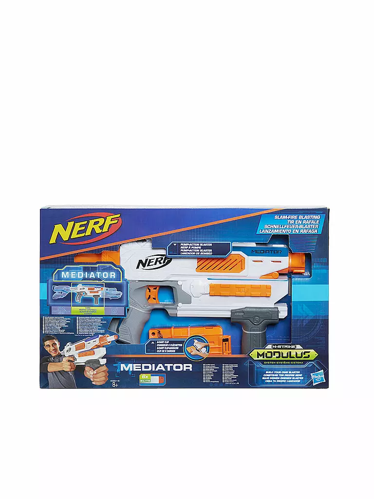 NERF | Spielzeugblaster - N-Strike Modulus Mediator | transparent