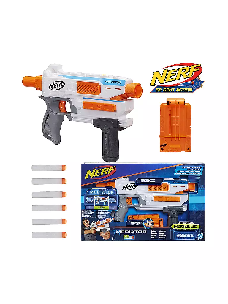 NERF | Spielzeugblaster - N-Strike Modulus Mediator | transparent