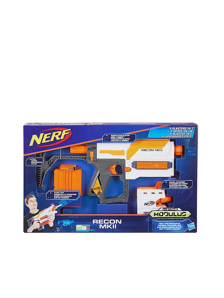 NERF | Spielzeugblaster - N-Strike Modulus Recon MKII  | keine Farbe