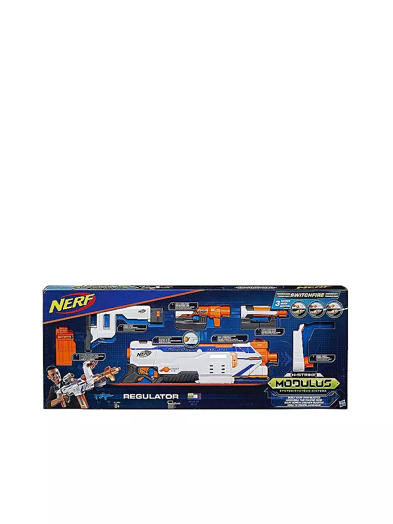 NERF | Spielzeugblaster - N-Strike Modulus Regulator  | transparent