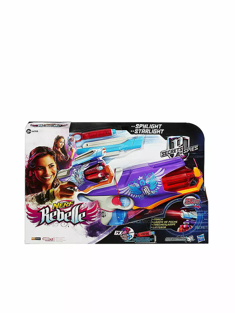 NERF | Spielzeugblaster - Rebelle Starlight  | 