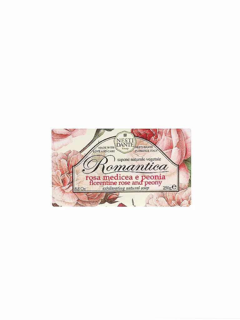 NESTI DANTE | Seife - Romantica Soap Rose & Peony 250g | rosa