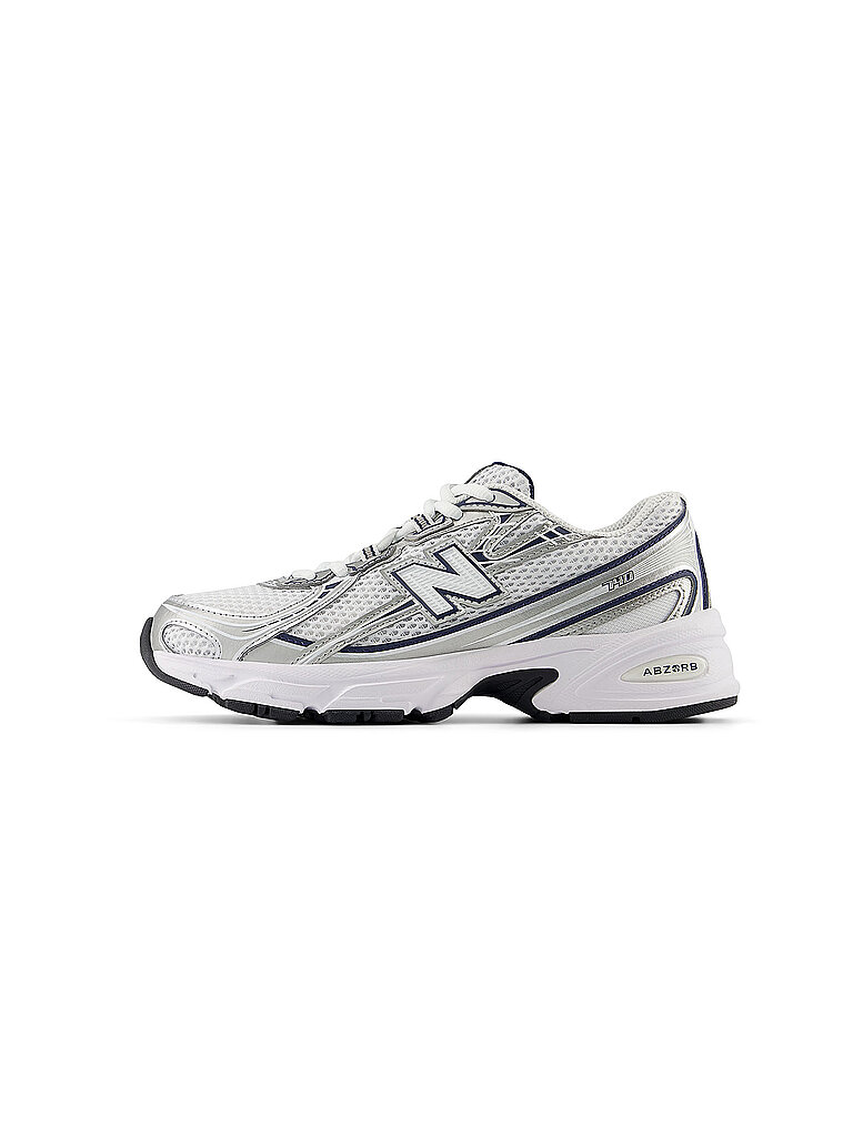 NEW BALANCE Kinder Sneaker 740 BUNGEE LACE weiss | 38 1/2