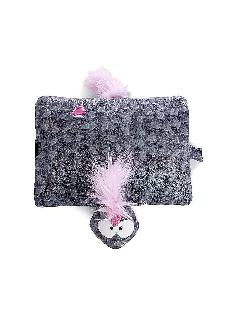 NICI | Kuscheltierkissen Einhorn Diamond Dust  40x30cm | grau