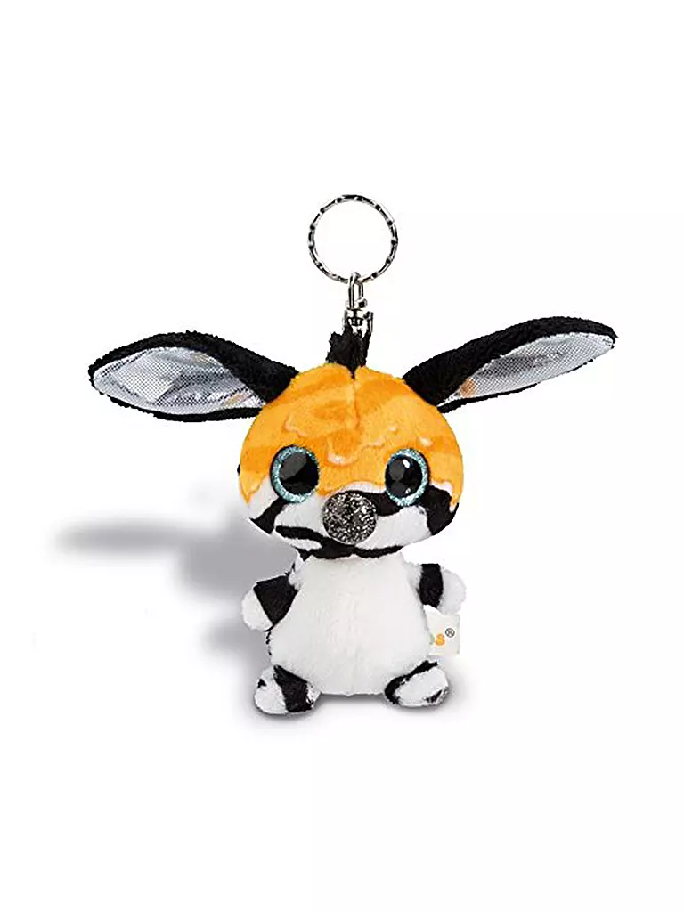 NICI | NICIdoos Schlüsselanhänger Zebra Ijona 10cm | transparent
