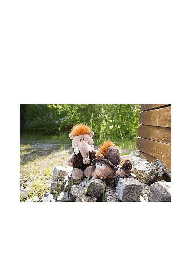 NICI Plüschtier Mammut 18 Cm – Kuschelweich, Steinzeit-Freunde, Für Kinder & Babys