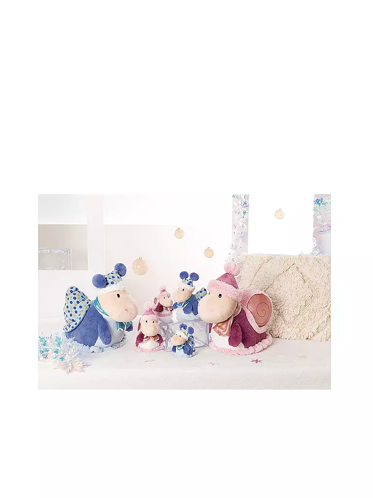 NICI | Plüschtier - Schnecke Sille Blau 17cm stehend  | keine Farbe
