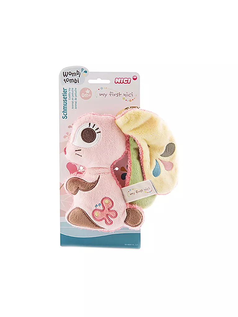 NICI | Schmusetier 2D Hase Hopsali 18cm | rosa