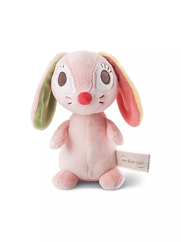 NICI | Schmusetier 3D Hase Hopsali 17cm sitzend | rosa