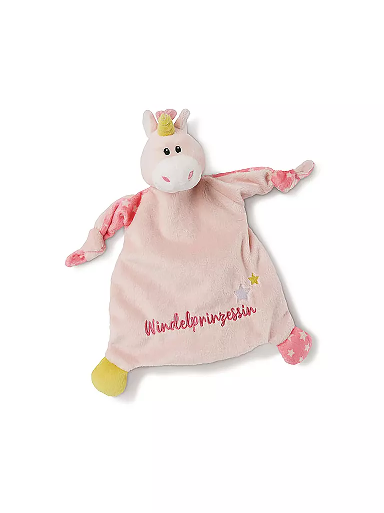 NICI | Schmusetuch Einhorn Windelprinzessin | rosa