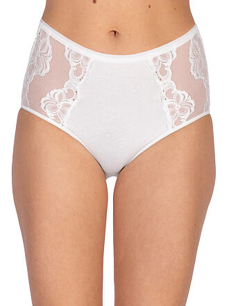 NINA VON C | Taillenslip mit Spitze Weiss