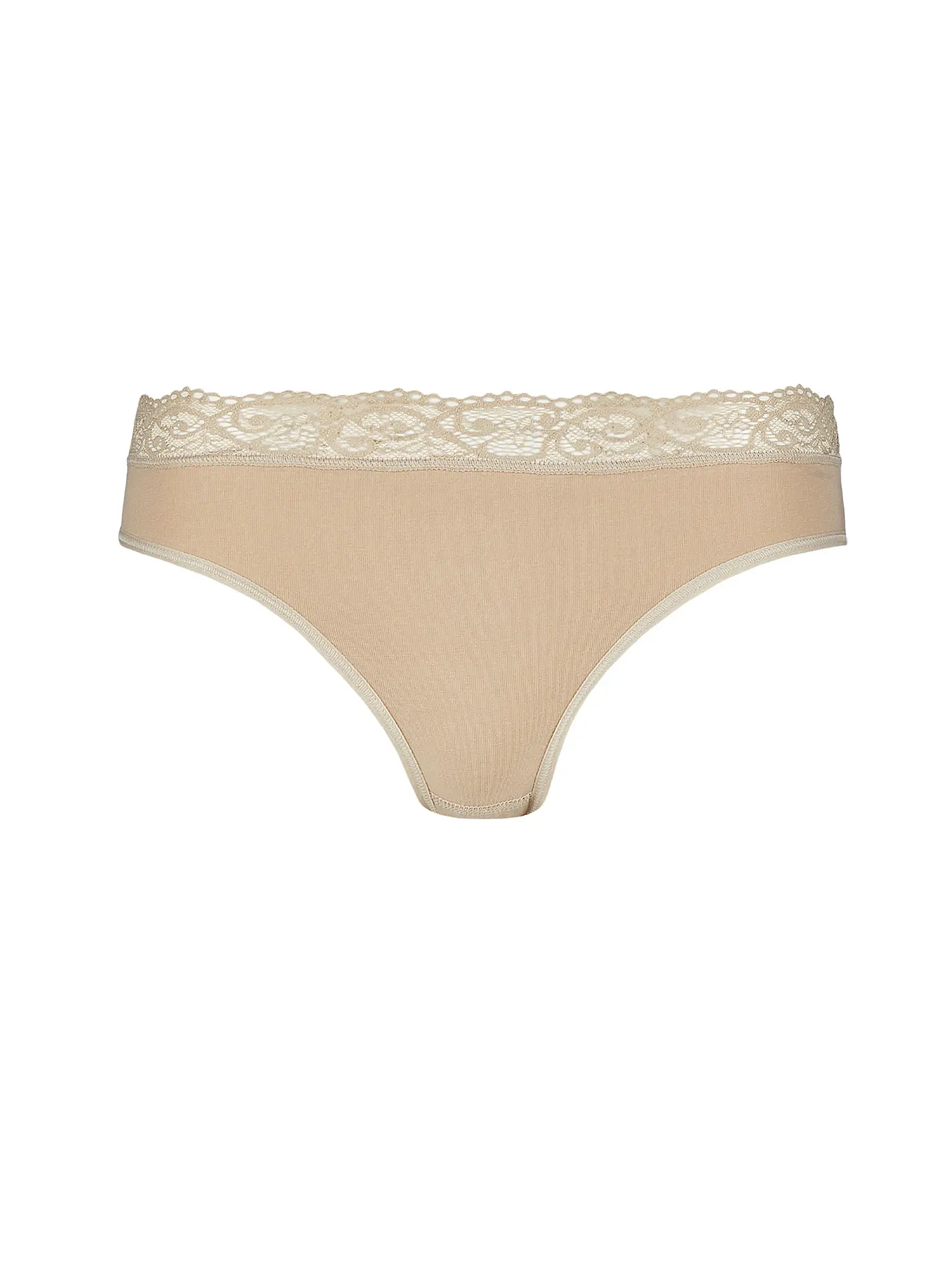 NINA VON C | Slip schwarz | beige