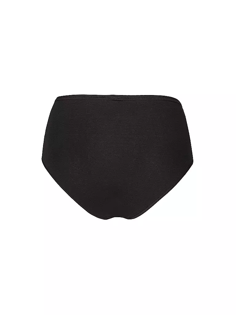 NINA VON C | Taillenslip mit Spitze Schwarz | weiss