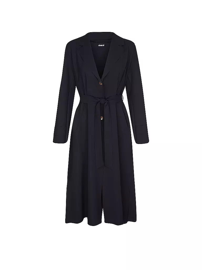 NINETO9 | Trenchcoat  | dunkelblau