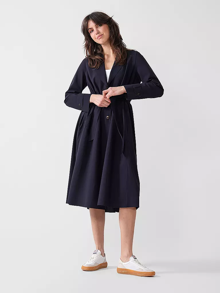 NINETO9 | Trenchcoat  | dunkelblau