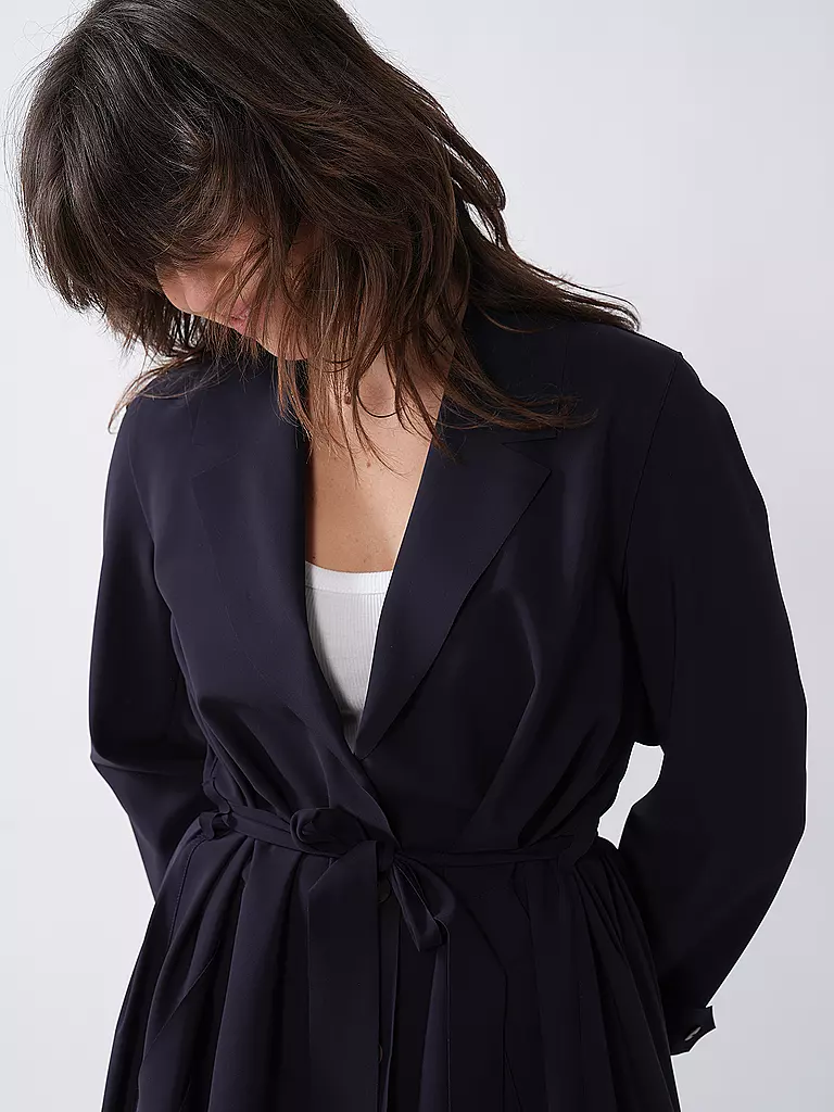 NINETO9 | Trenchcoat | dunkelblau