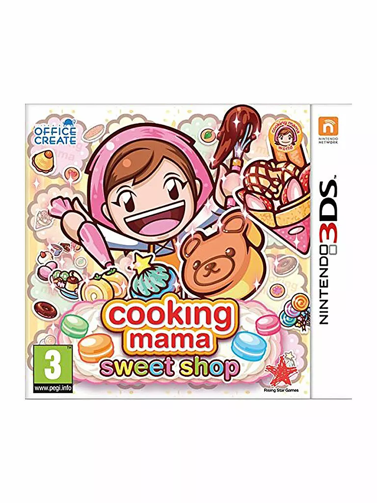 NINTENDO 3DS | Cooking Mama - Sweet Shop  | transparent
