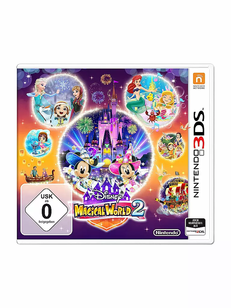 NINTENDO 3DS | Disney Magical World 2  | transparent