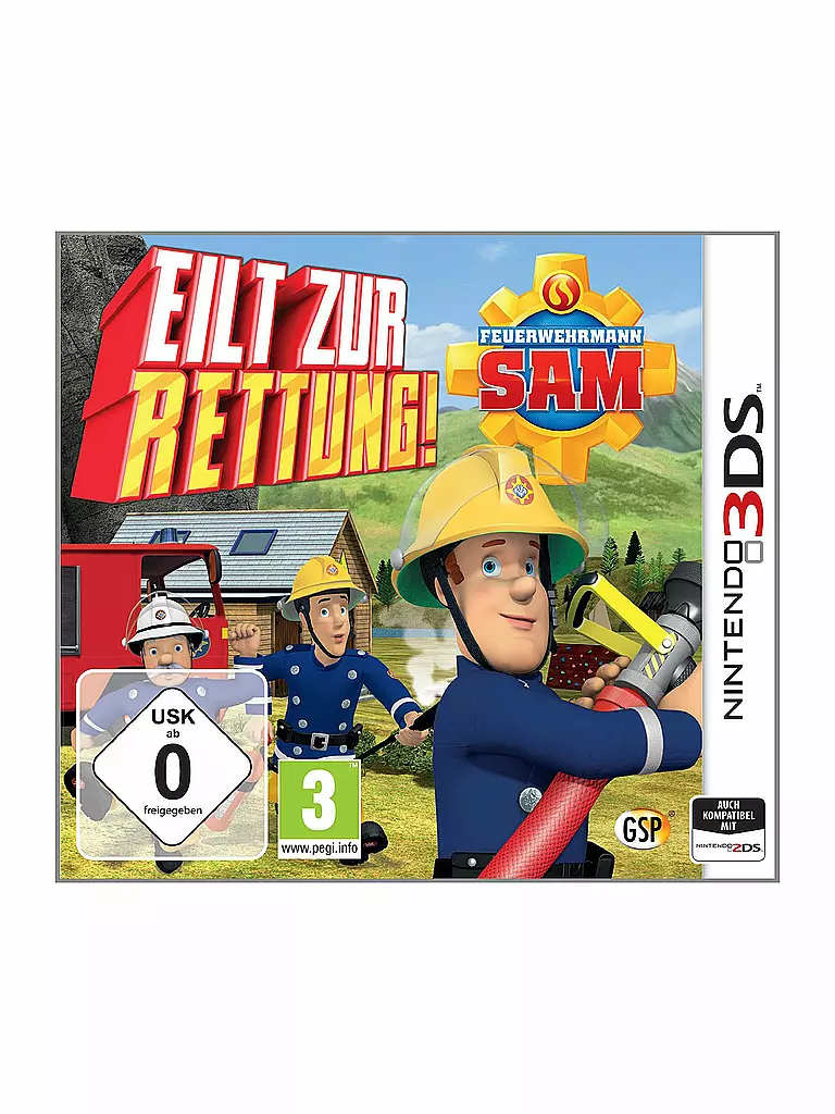 NINTENDO 3DS | Feuerwehrmann Sam | transparent