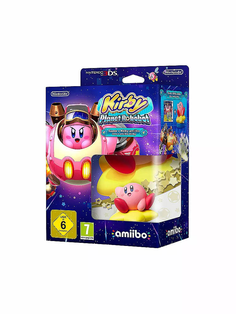 NINTENDO 3DS | Kirby - Planet Robobot inkl. Amiibo Kirby | transparent