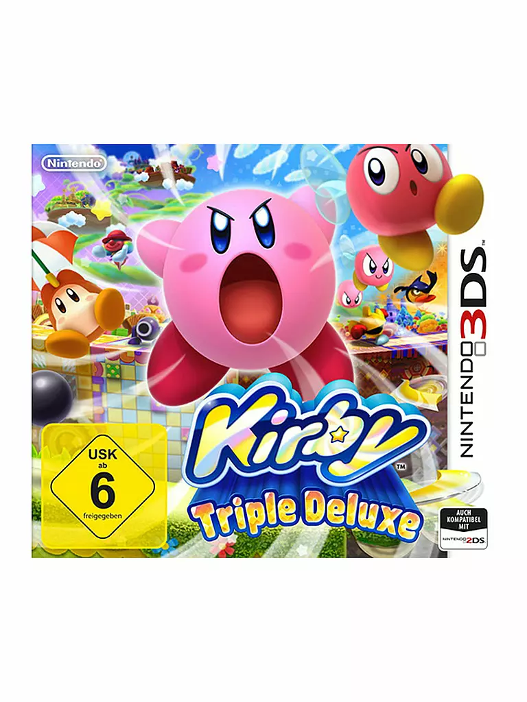 Nintendo 3DS | Kirby - Triple Deluxe | transparent