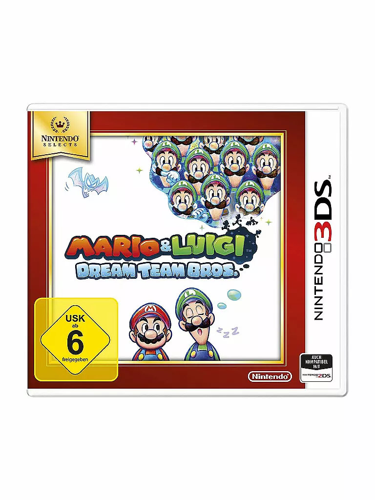NINTENDO 3DS | Mario and Luigi - DreamTeam - Nintendo Selects | transparent