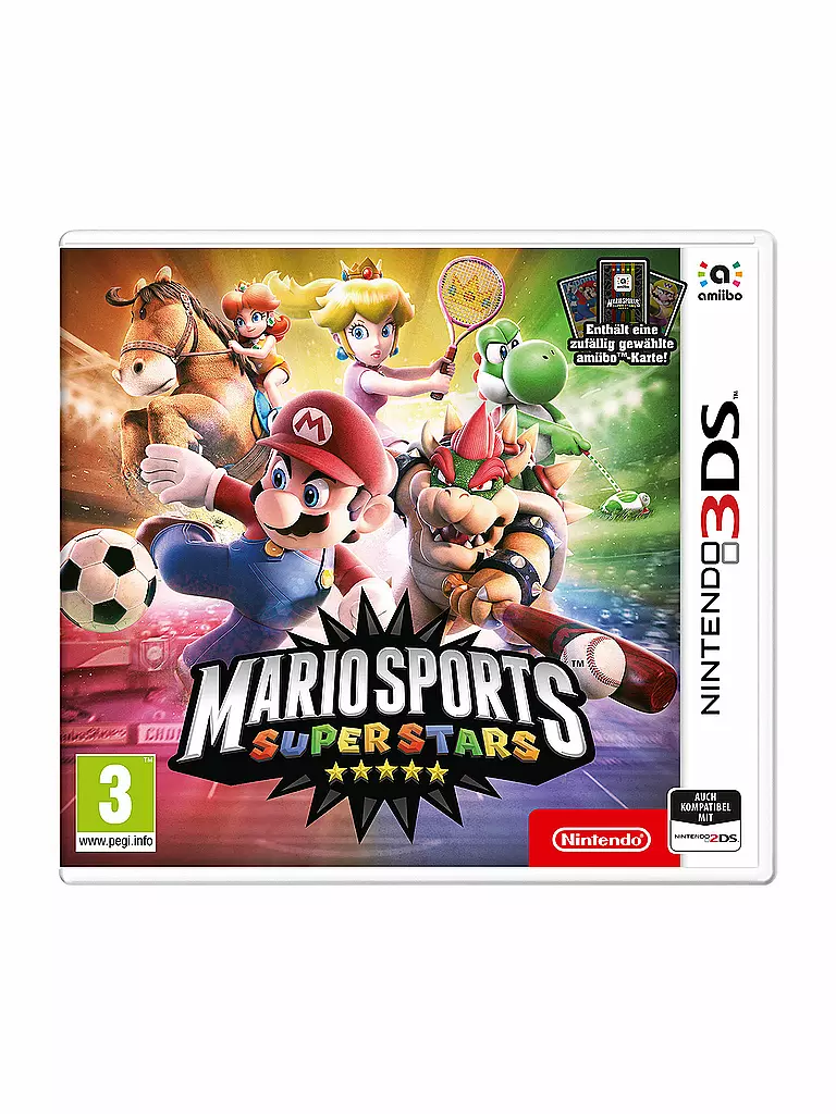 NINTENDO 3DS | Mario Sports Superstars mit amiibo-Karte | transparent