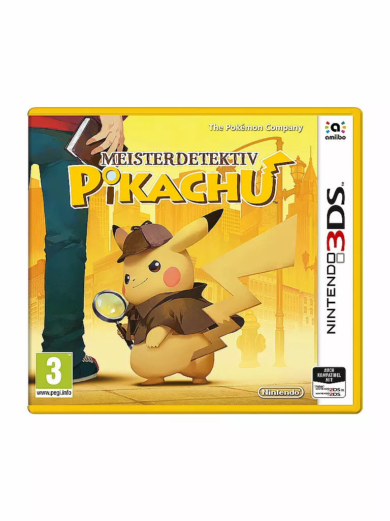 NINTENDO 3DS | Meisterdetektiv Pikachu | transparent