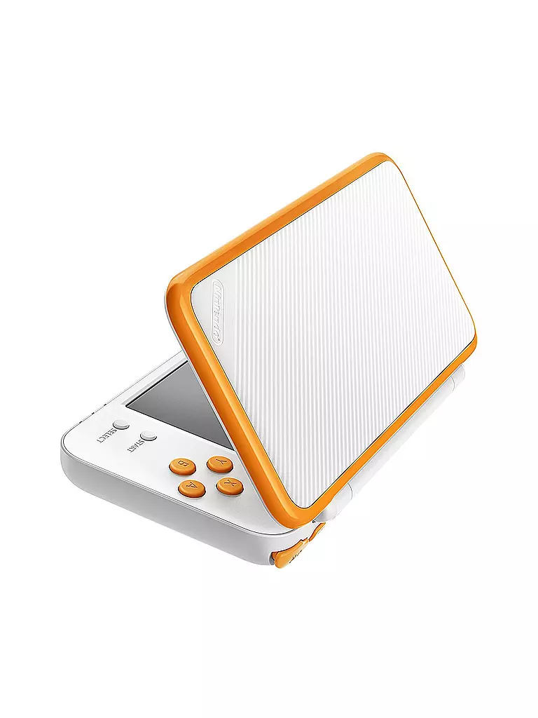 NINTENDO 3DS | New Nintendo 2DS XL Konsole /weiss/orange) | transparent
