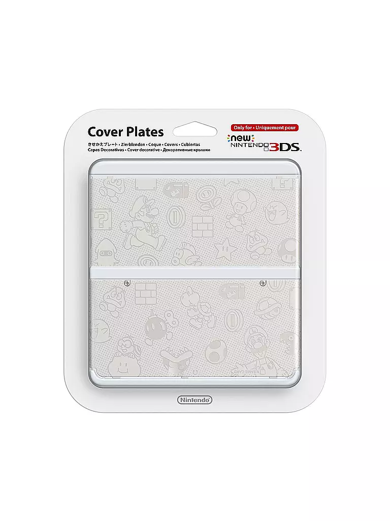 NINTENDO 3DS | New Nintendo 3DS Zierblende - Mario World weiss | 