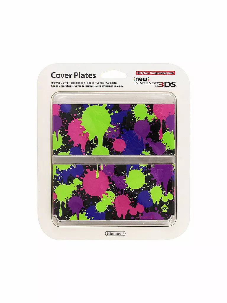 NINTENDO 3DS | Nintendo New 3DS Coverplate Splatoon  | 
