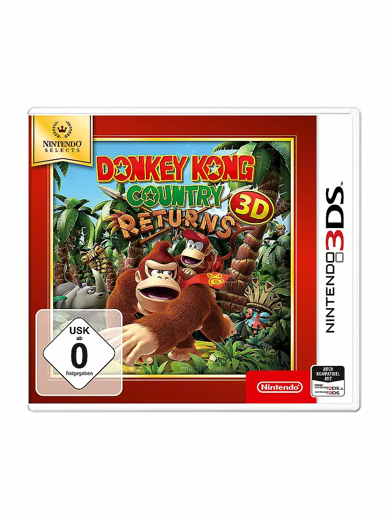 NINTENDO 3DS | Nintendo Selects - Donkey Kong Country Returns 3D | keine Farbe