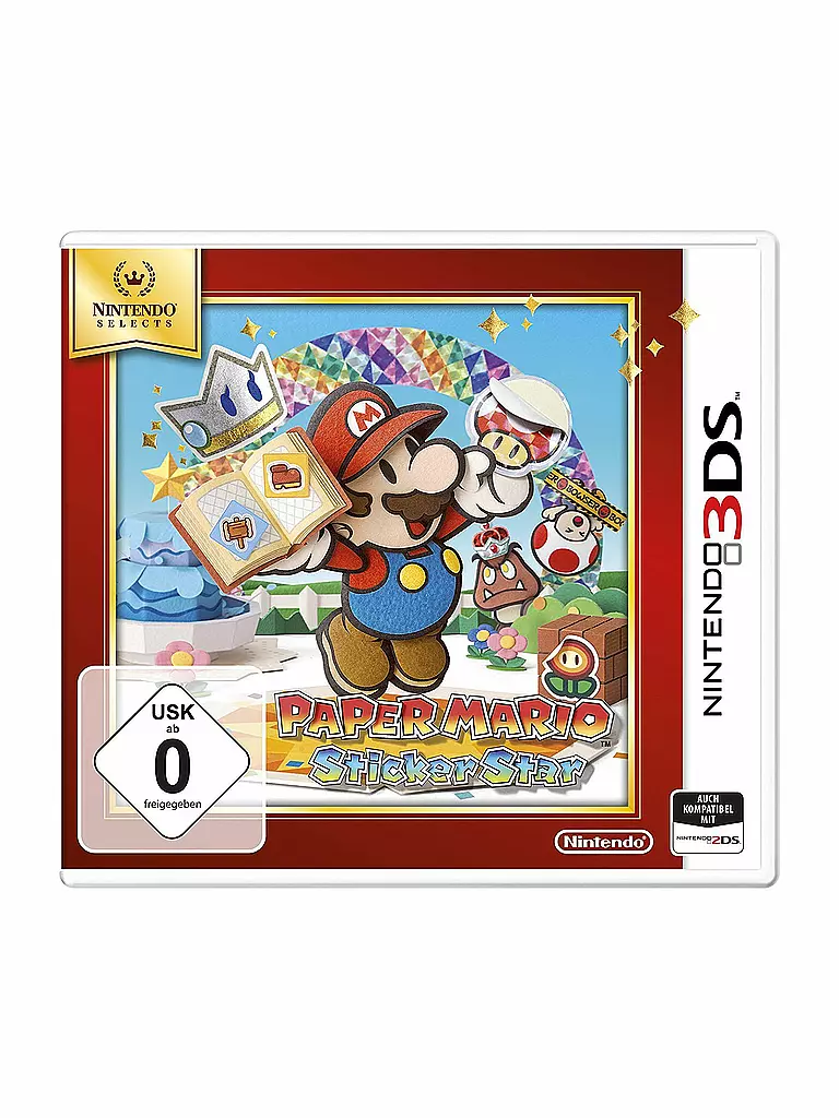 NINTENDO 3DS | Paper Mario - Nintendo Selects | keine Farbe