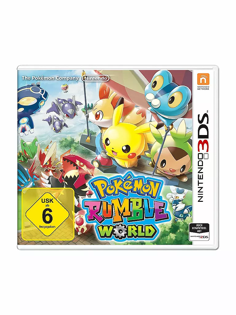 NINTENDO 3DS | Pokemon Rumble World | transparent