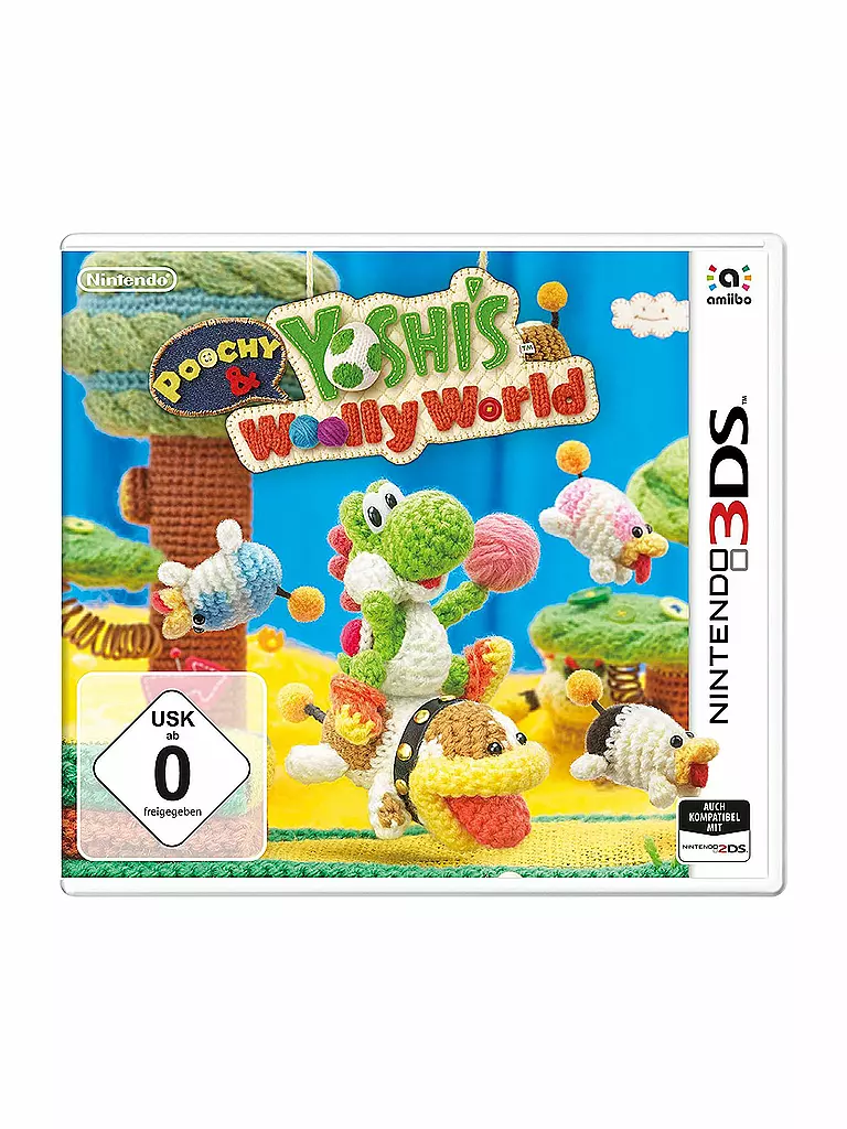 NINTENDO 3DS | Poochy & Yoshi’s Woolly World | keine Farbe