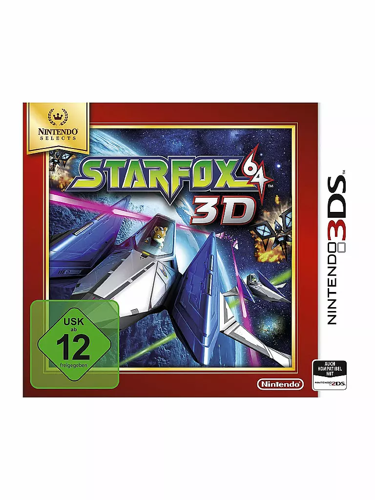 NINTENDO 3DS | Star Fox 64 "3D Selects" | transparent