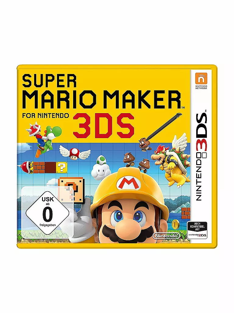 NINTENDO 3DS | Super Mario Maker | transparent
