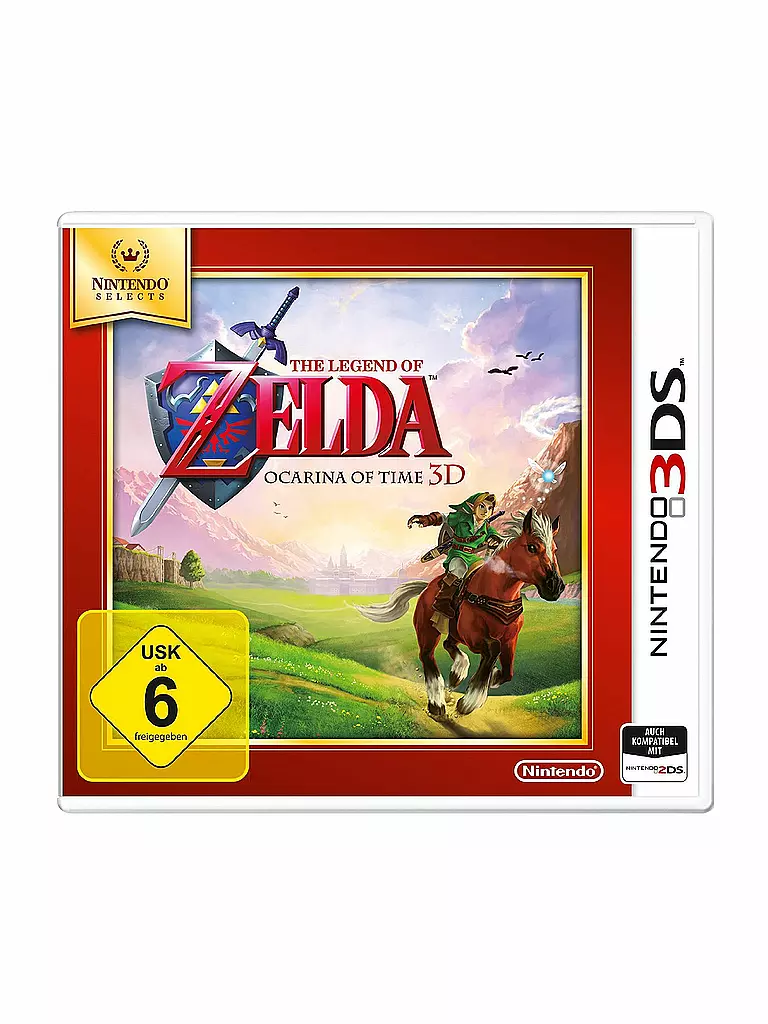 NINTENDO 3DS | The Legend of Zelda - Ocarina of Time 3D - Nintendo Selects | transparent