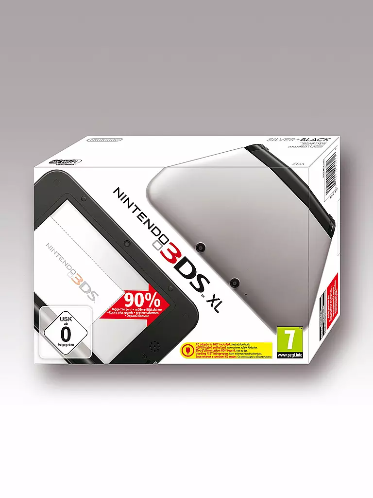 Nintendo 3DS | XL Konsole  silber-schwarz | 999