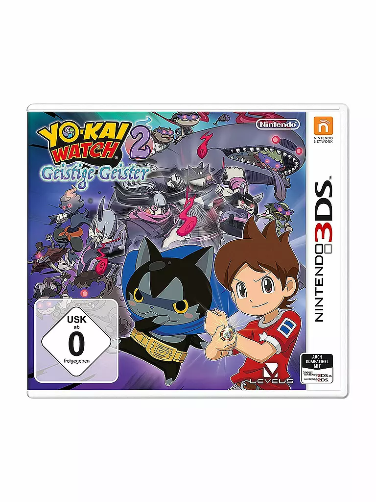 NINTENDO 3DS | Yokai Watch 2 - Geistige Geister  | transparent