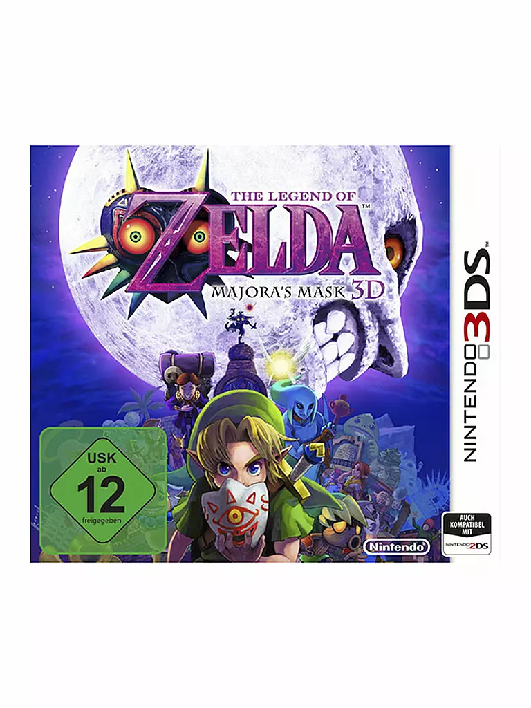 Nintendo 3DS | Zelda Majoras Mask | transparent