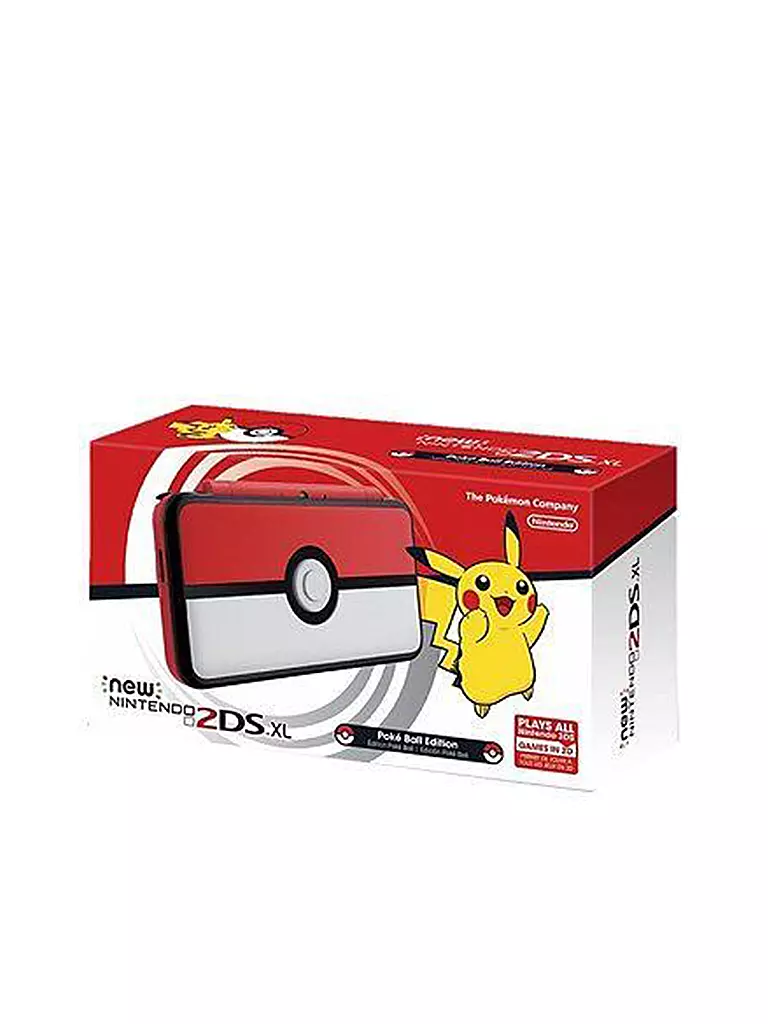 NINTENDO DS | New Nintendo 2DS XL Konsole Poke Ball Edition | rot