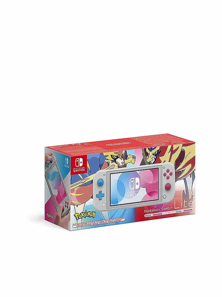 NINTENDO LITE | Switch Lite - Zacian & Zamazenta Limited Edition | transparent