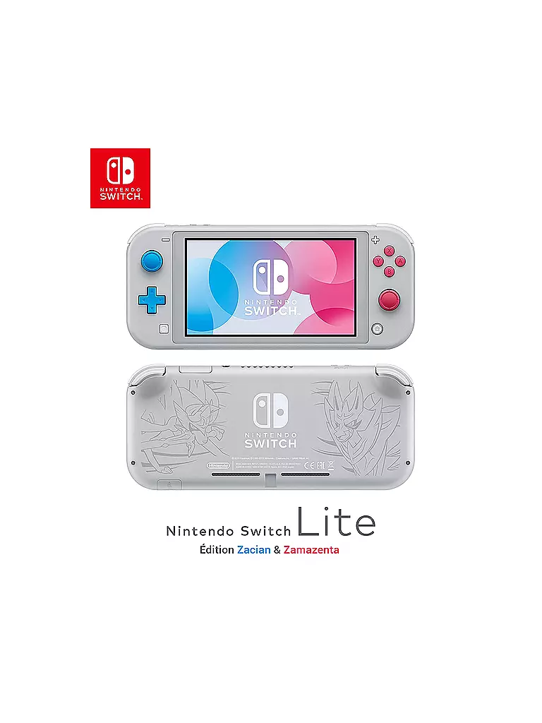 NINTENDO LITE | Switch Lite - Zacian & Zamazenta Limited Edition | transparent