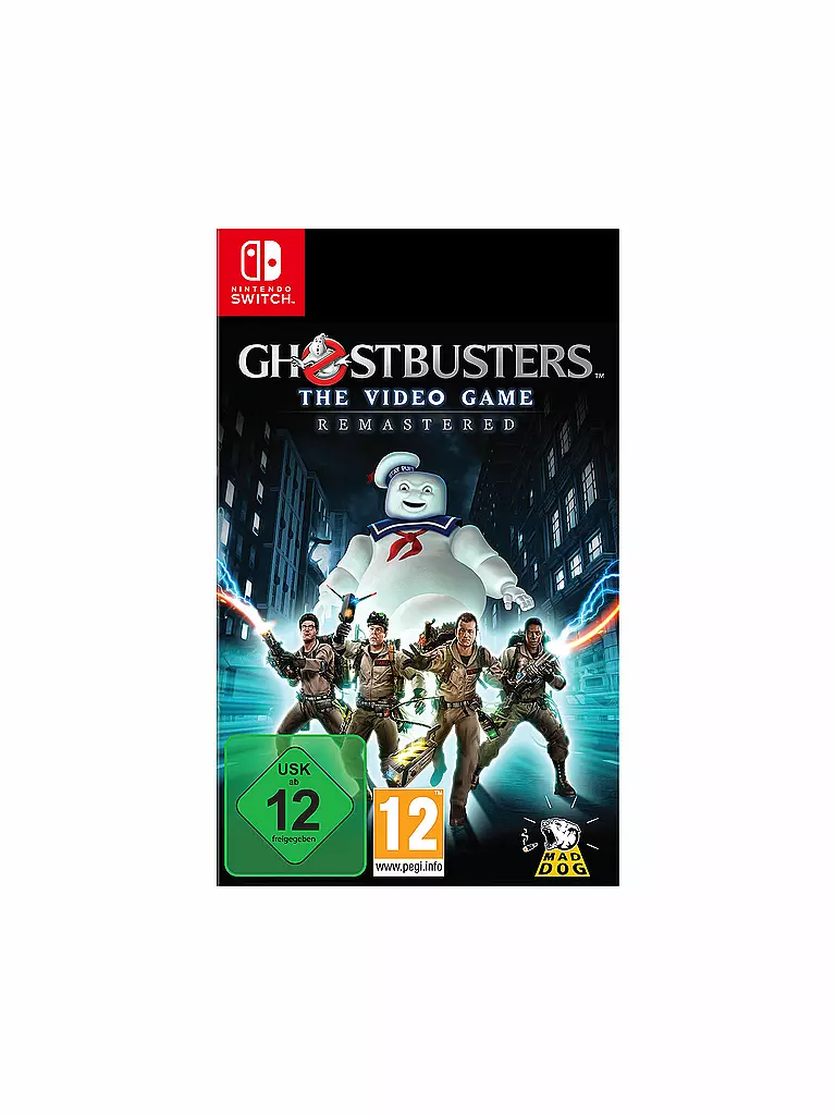 NINTENDO SWITCH | Ghostbusters - The Video Game Remastered | transparent