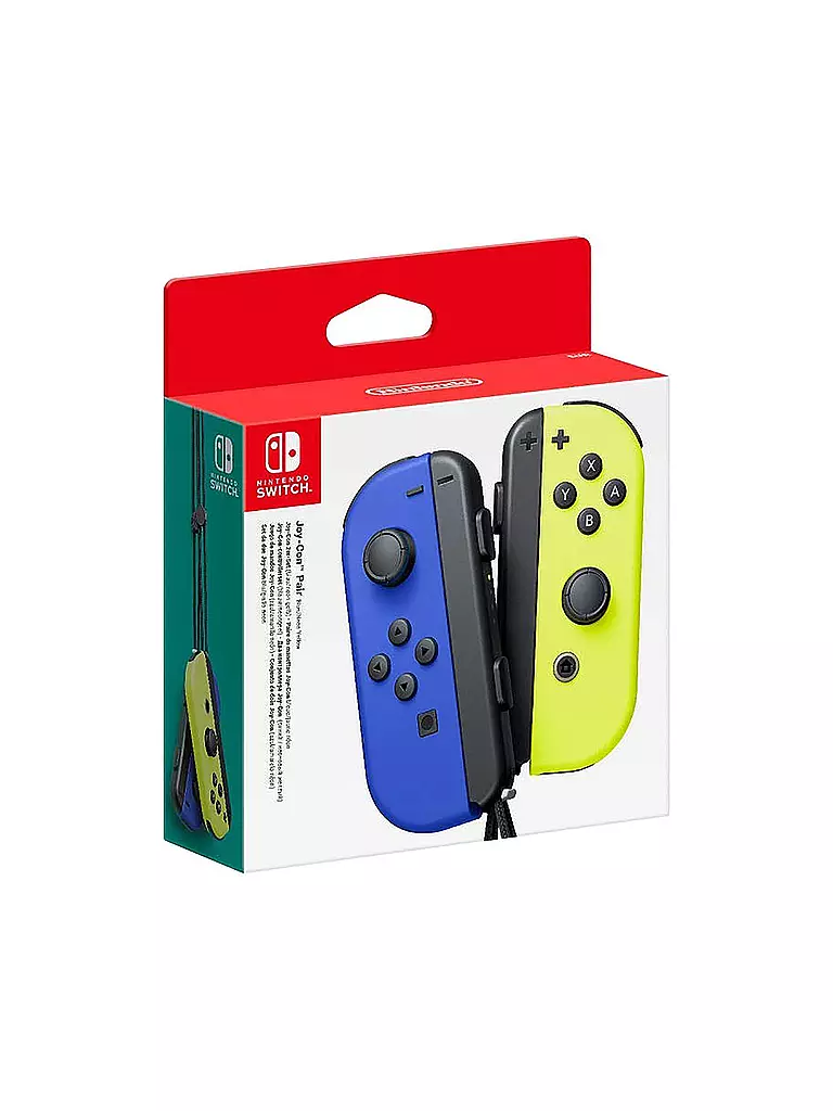 NINTENDO SWITCH | Joy-Con 2-er Set (Neon Blau/Neon Gelb) | keine Farbe